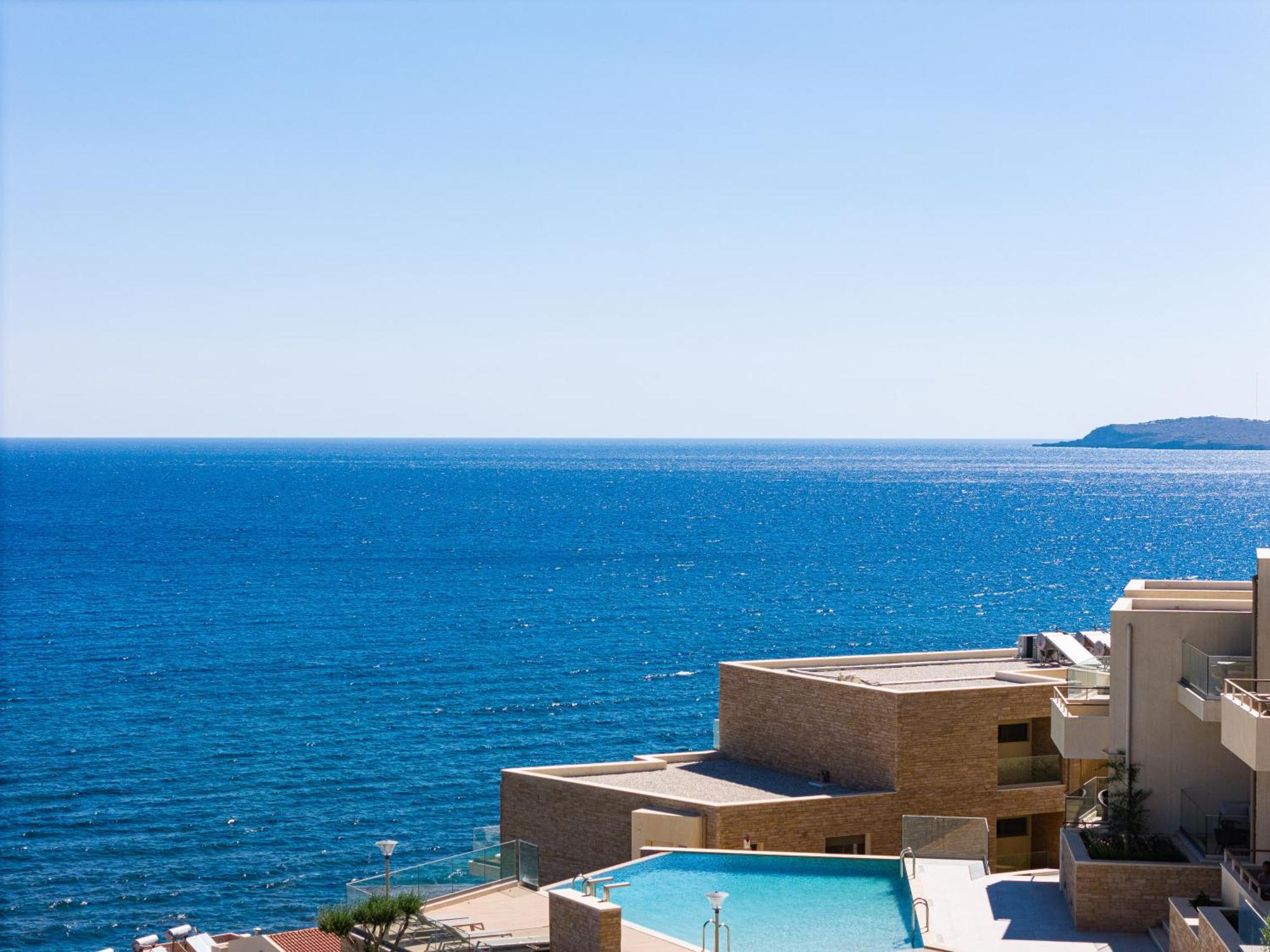 Panorama Seaview Village At Kalyves Exterior photo