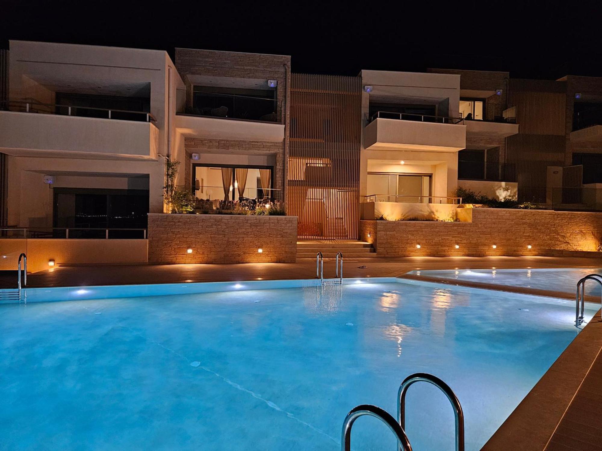 Panorama Seaview Village At Kalyves Exterior photo